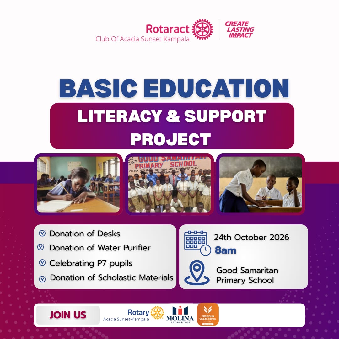BASIC EDUCATION,LITERACY&SUPPORT PROJECT by Rotaract club of Acacia Sunset
